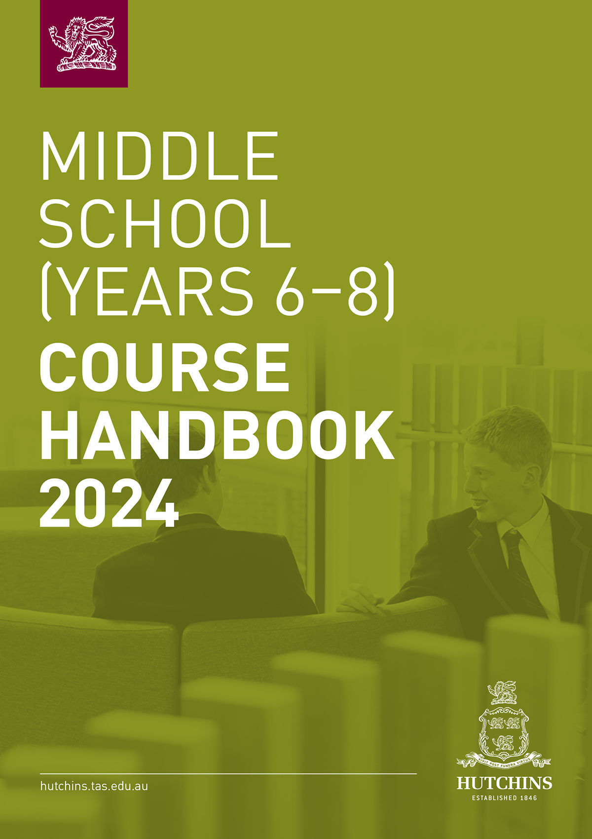 Cover – Middle School Course Handbook 2024