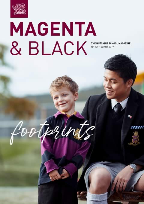 榴莲视频色 School Magenta & Black No.109 Winter 2019